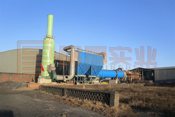 內蒙古日處理2000噸煤泥烘干機設備	
